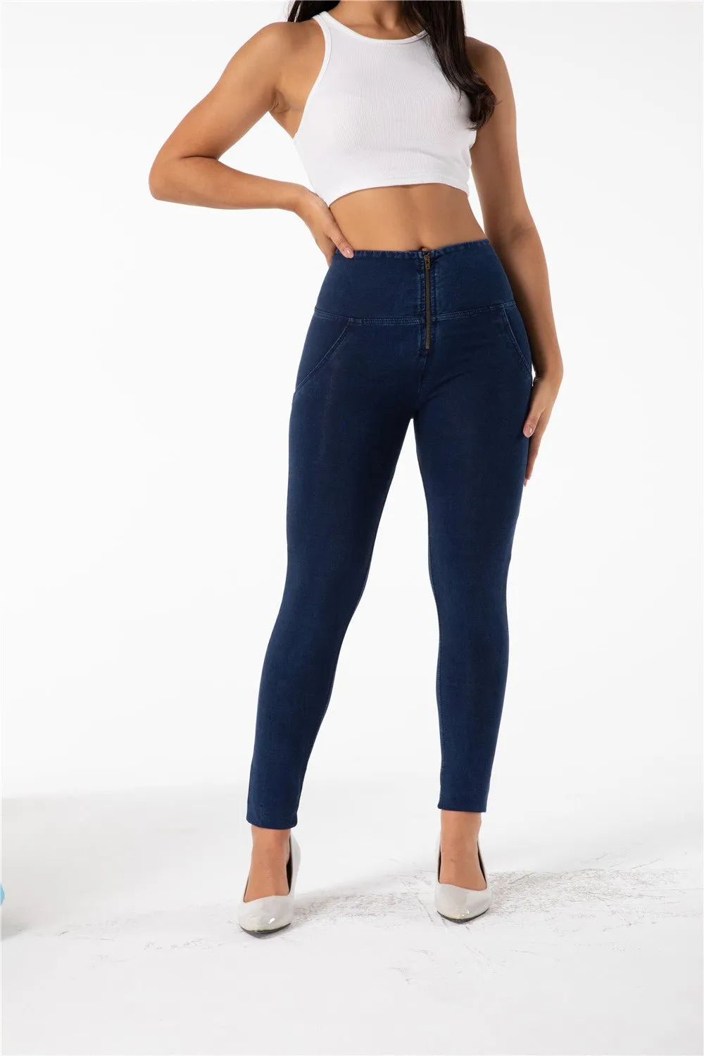 Melody Shaping Pant High Waist Dark blue denim