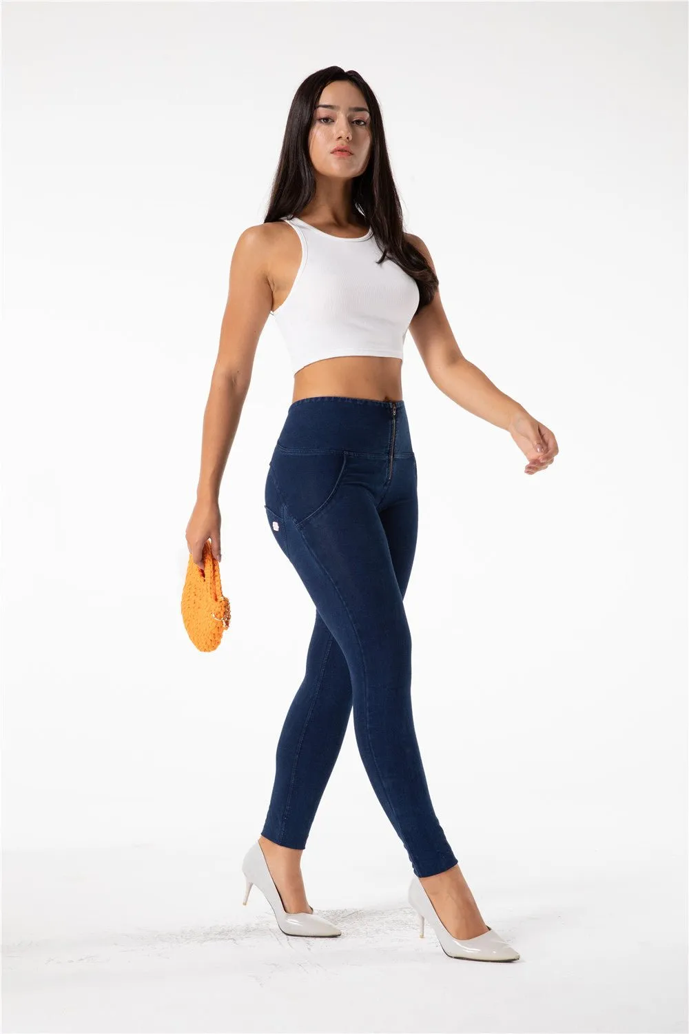 Melody Shaping Pant High Waist Dark blue denim