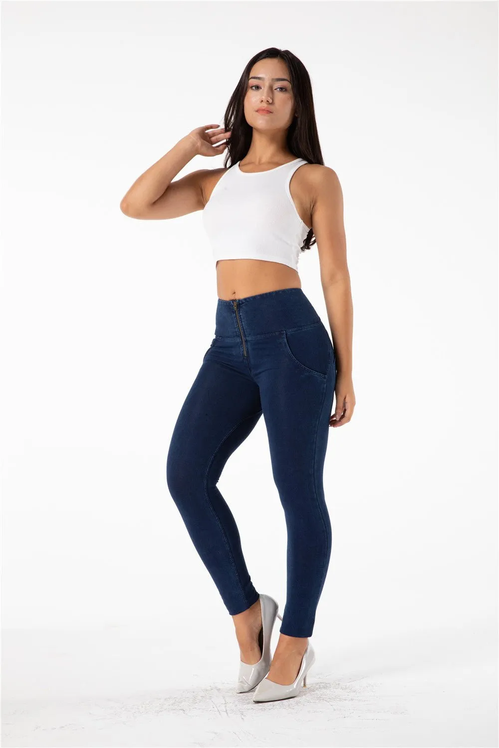 Melody Shaping Pant High Waist Dark blue denim