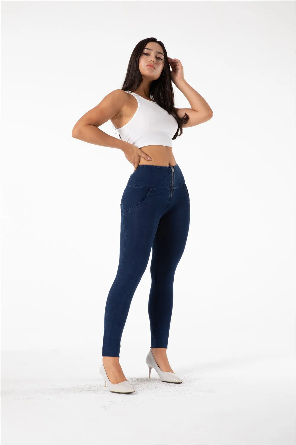 Melody Shaping Pant High Waist Dark blue denim