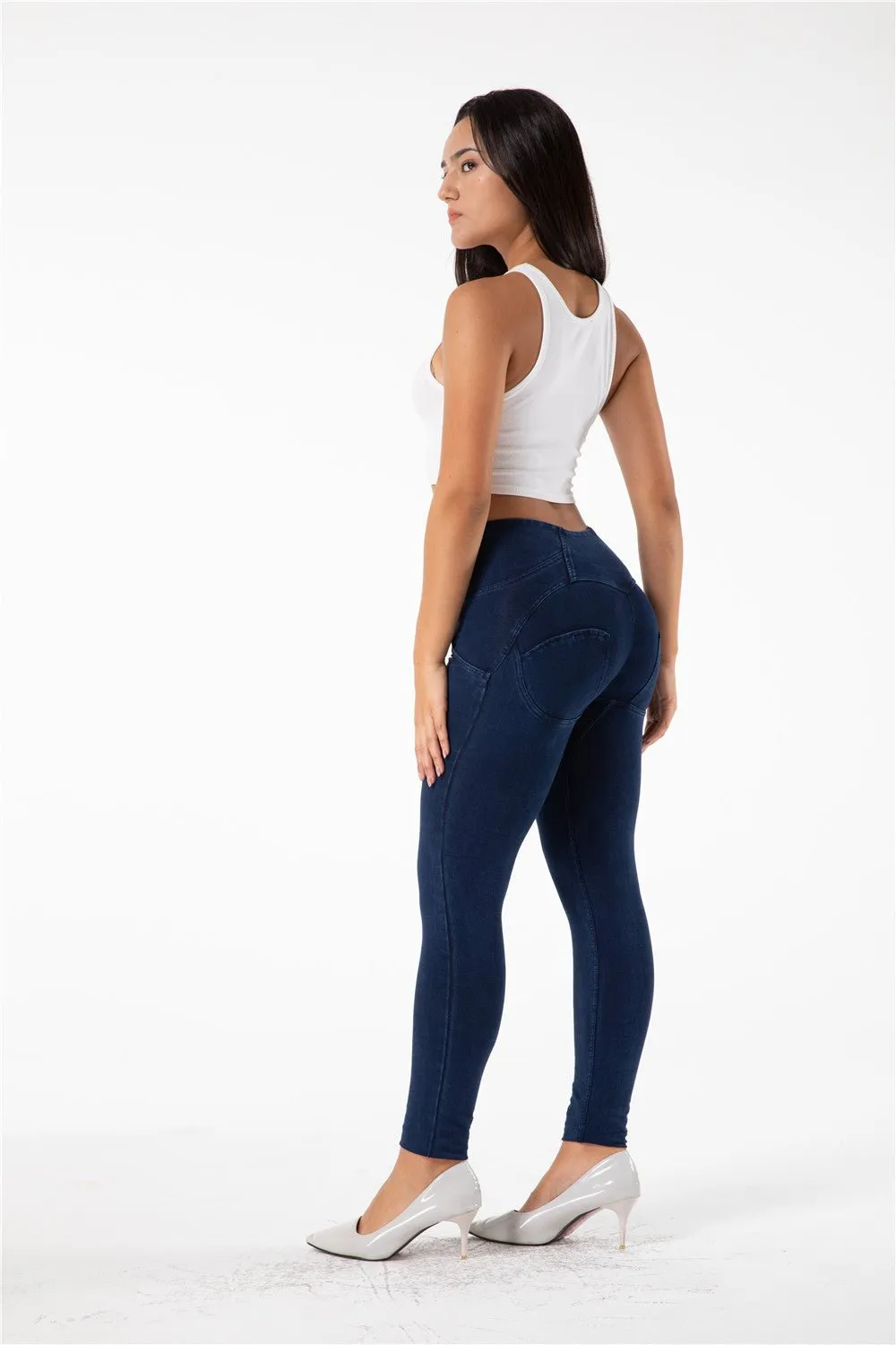 Melody Shaping Pant High Waist Dark blue denim