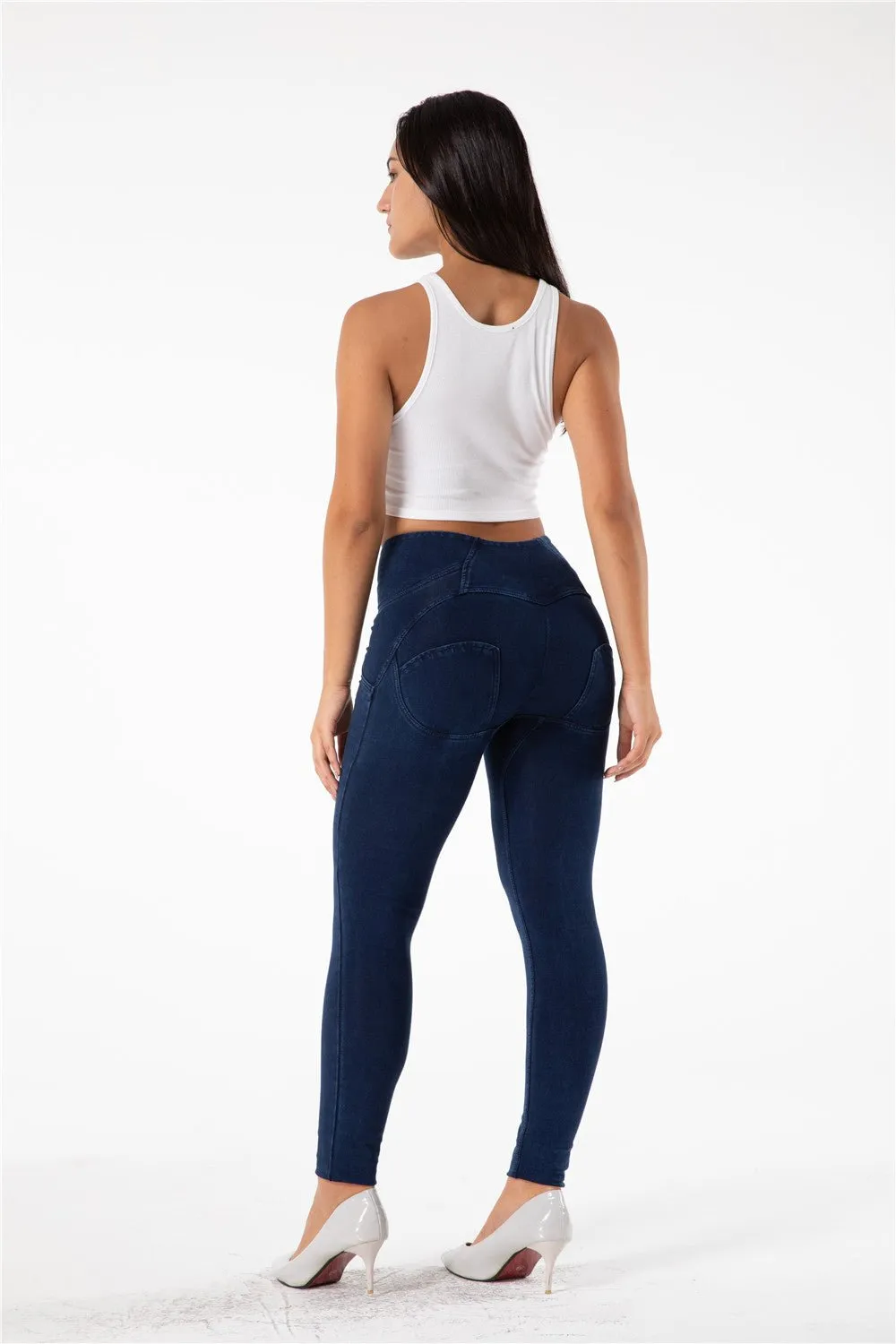 Melody Shaping Pant High Waist Dark blue denim