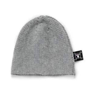 Nununu Kids Baby KNIT Hat in Heather Grey - 6M