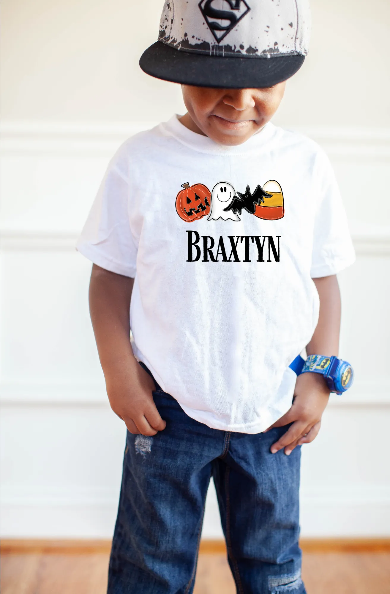 Personalized Halloween Shirt for Kids