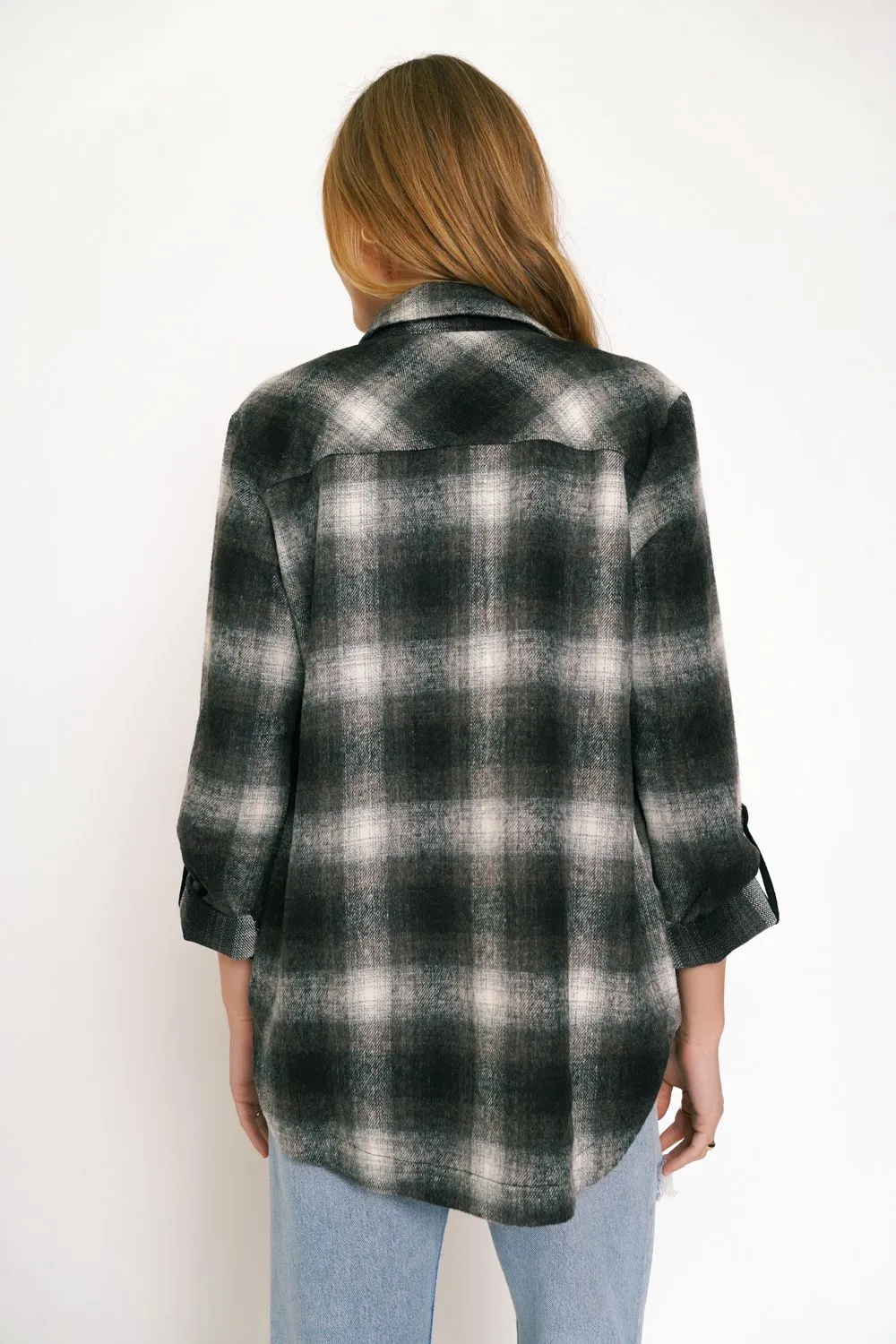 Plaid Shirt Jacket