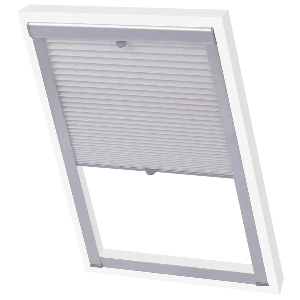 Pleated Blinds White C04