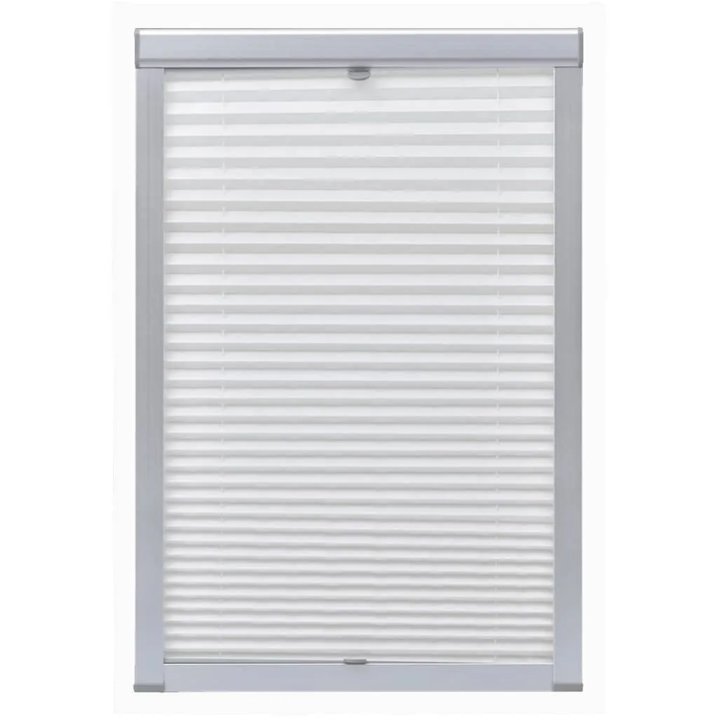 Pleated Blinds White C04