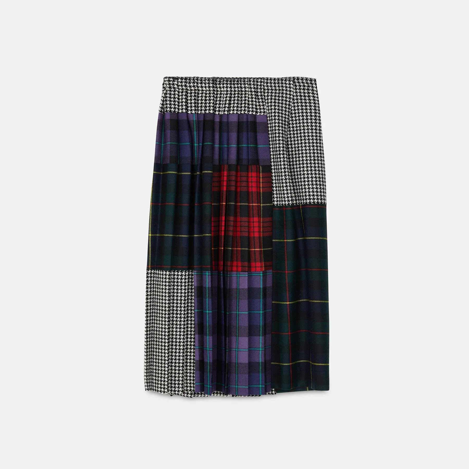 Pleated Kilt Skirt