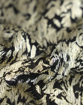 PLEATED LUREX FOIL FABRIC