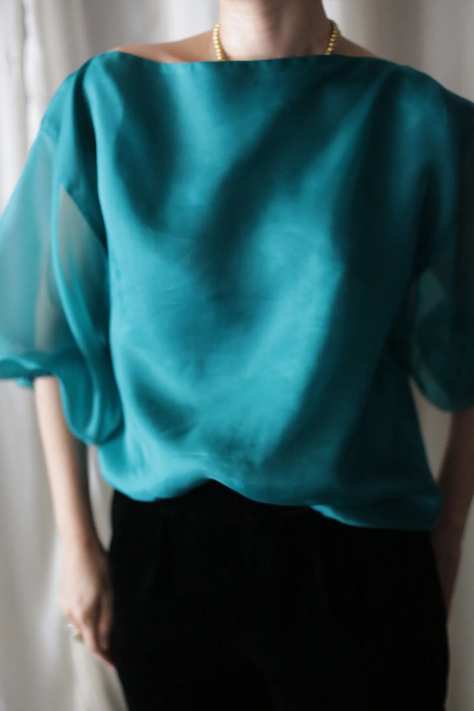 Poppy Top | Royal Jade