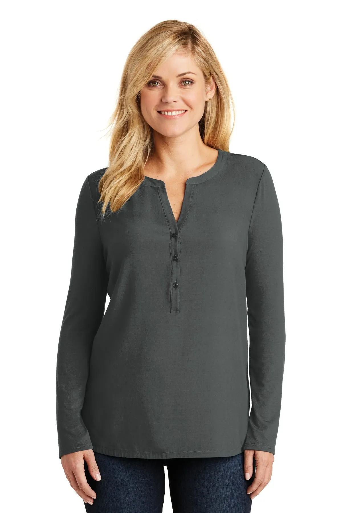 Port Authority Ladies Concept Henley Tunic. LK5432