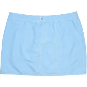 "A Solid Color" Hipster Style Board Skirt (Powder Blue)