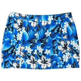 "Jungle Juice" Hipster Board Skirt (Sky Blue)