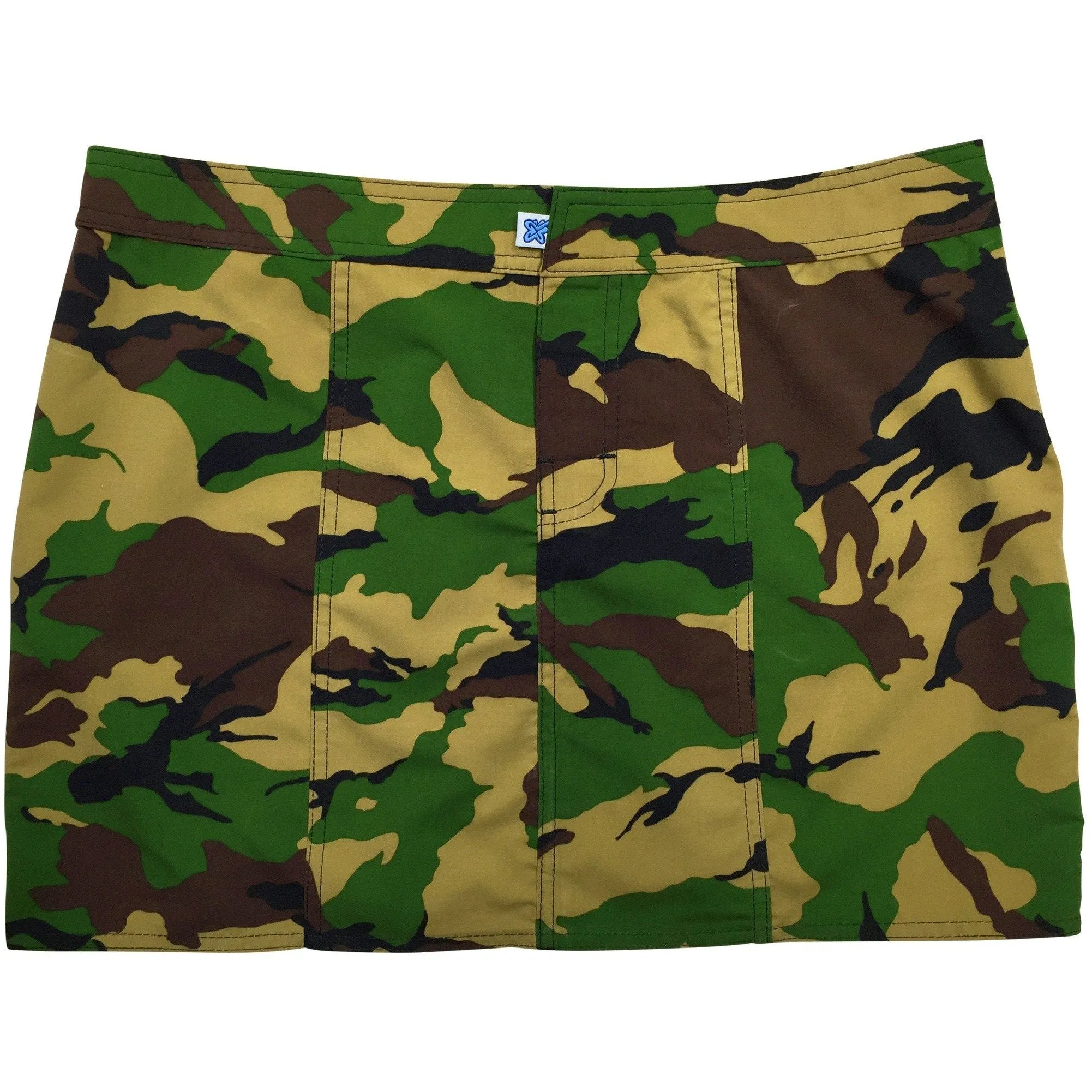 "Stealth Fanatic" Camo Hipster Board Skirt