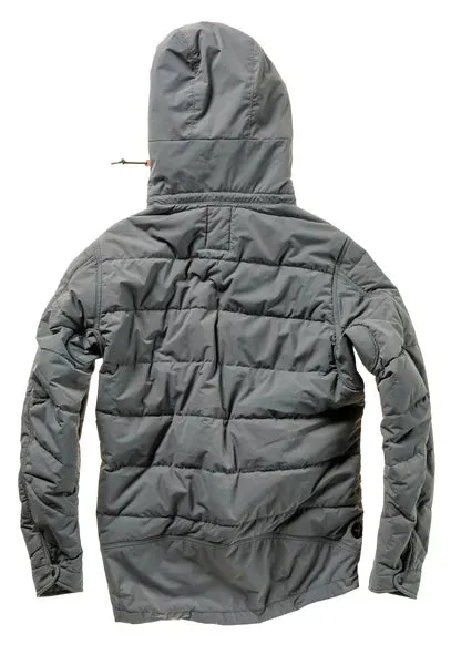 Relwen Channel Boarder Jacket in Rhino Grey