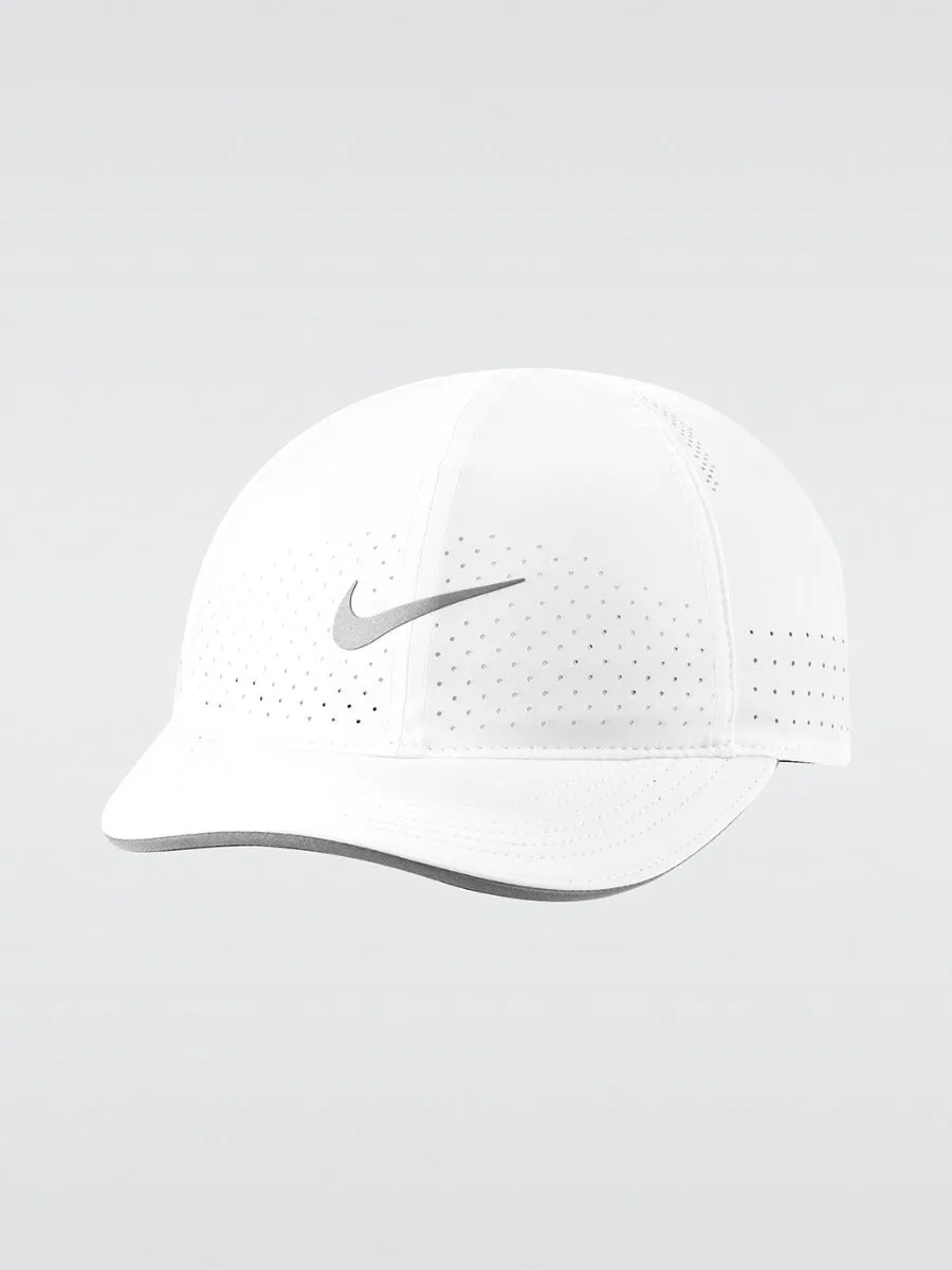 Running Featherlight Cap - White