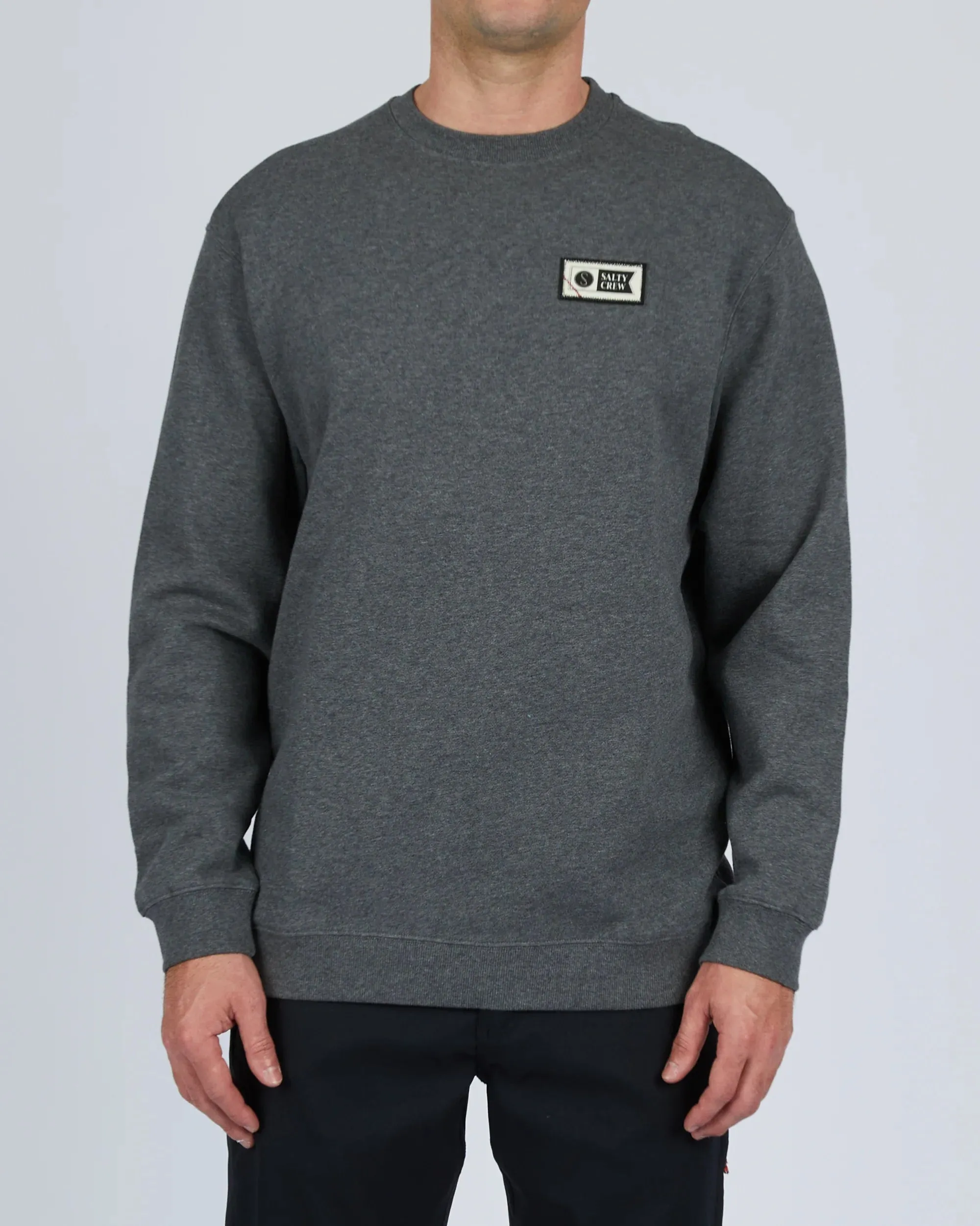 SALTY CREW TOP STITCH CREW FLEECE