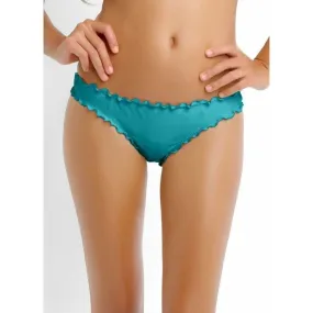 Seafolly Shimmer Mini Hipster Bikini Bottoms - Eden Blue