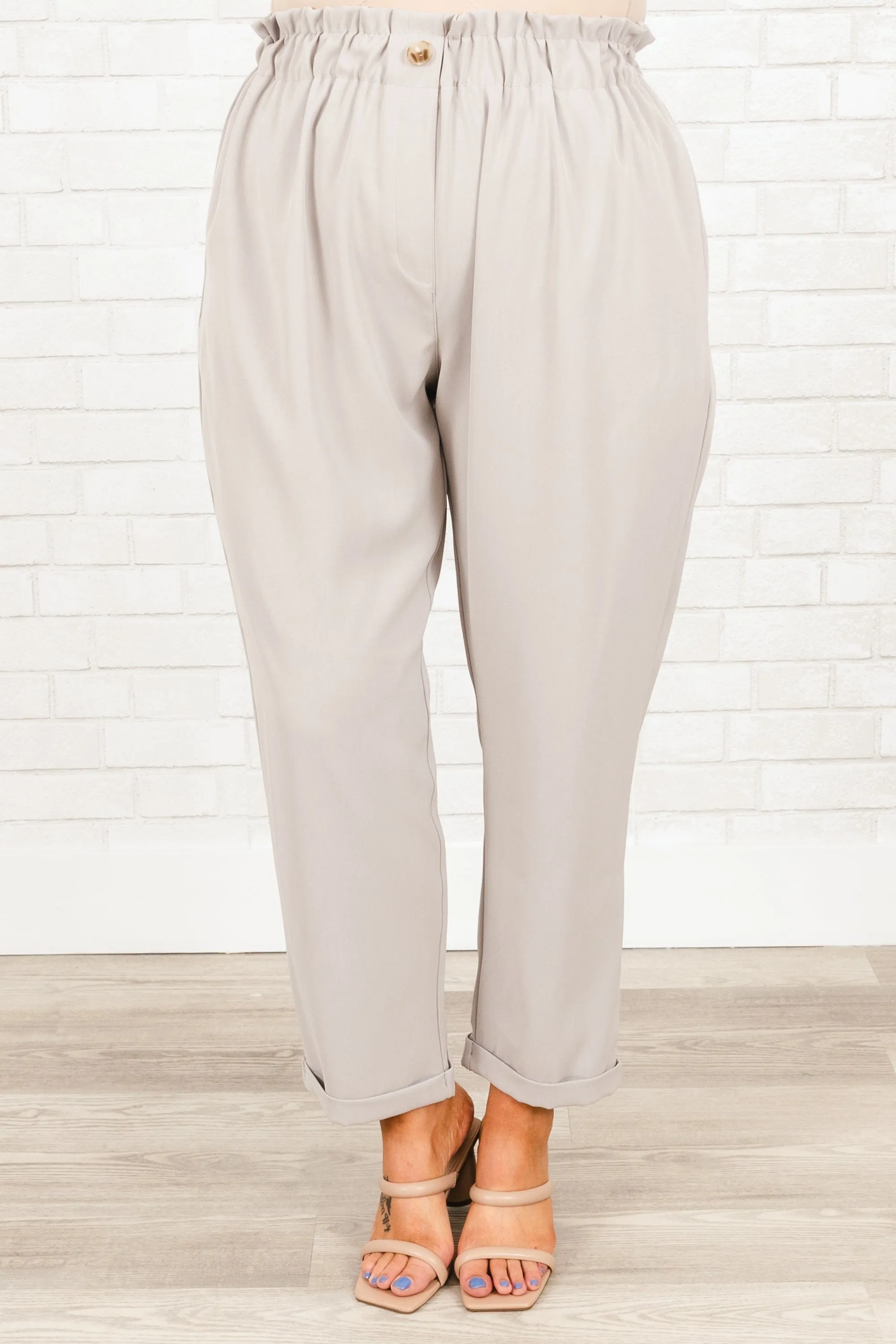 Single Step Pants, Gray