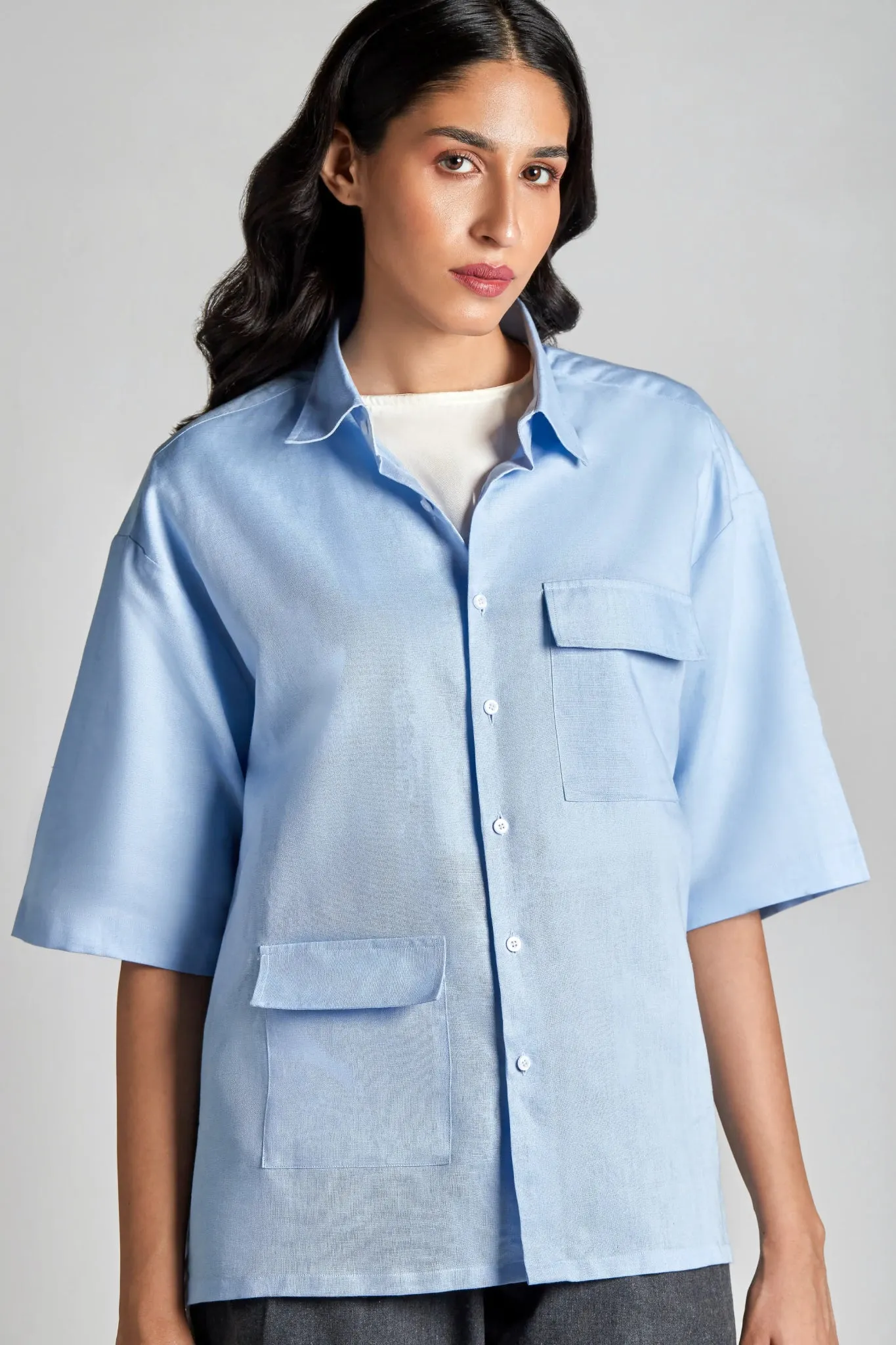 Sky Odd Pocket Shirt