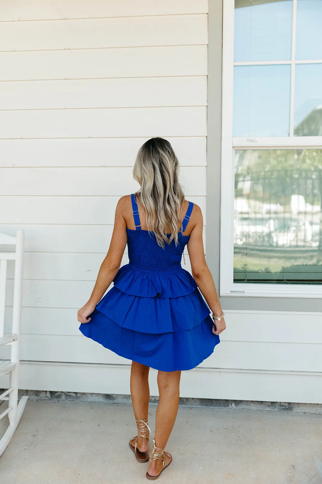 Sure Of It Mini Dress - Royal