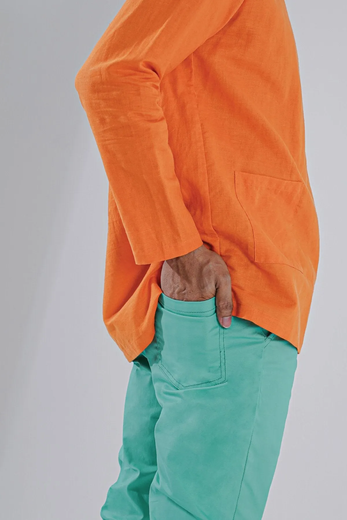 The Perfect Men Slim Fit Pants - Tiffany Green