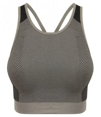 Tombo Ladies Seamless Crop Top