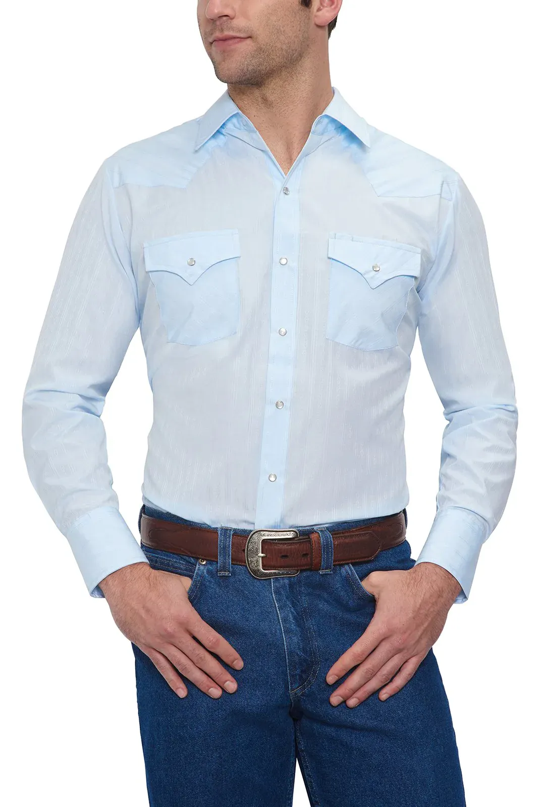 Tone on Tone Western Shirt