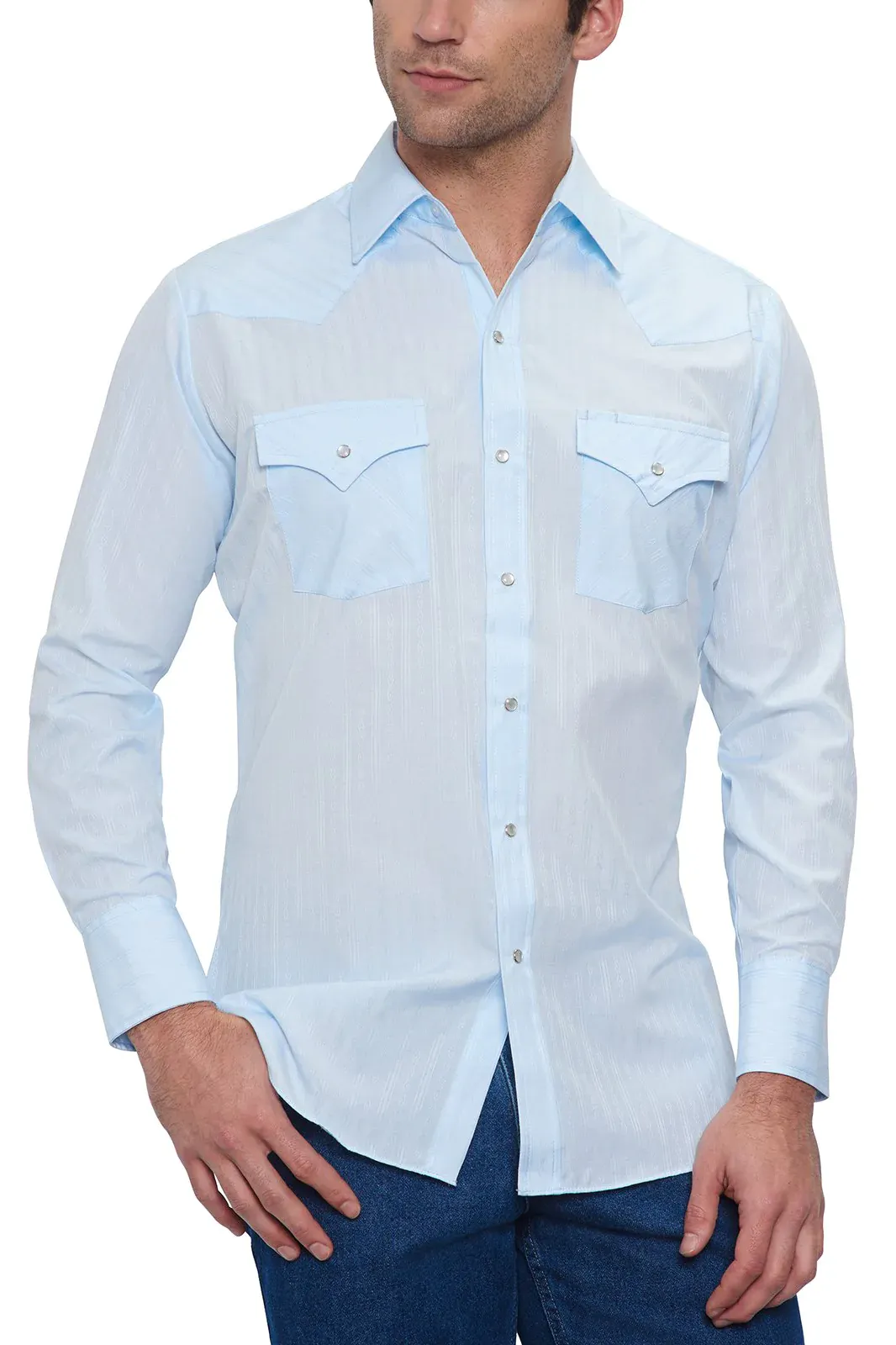 Tone on Tone Western Shirt