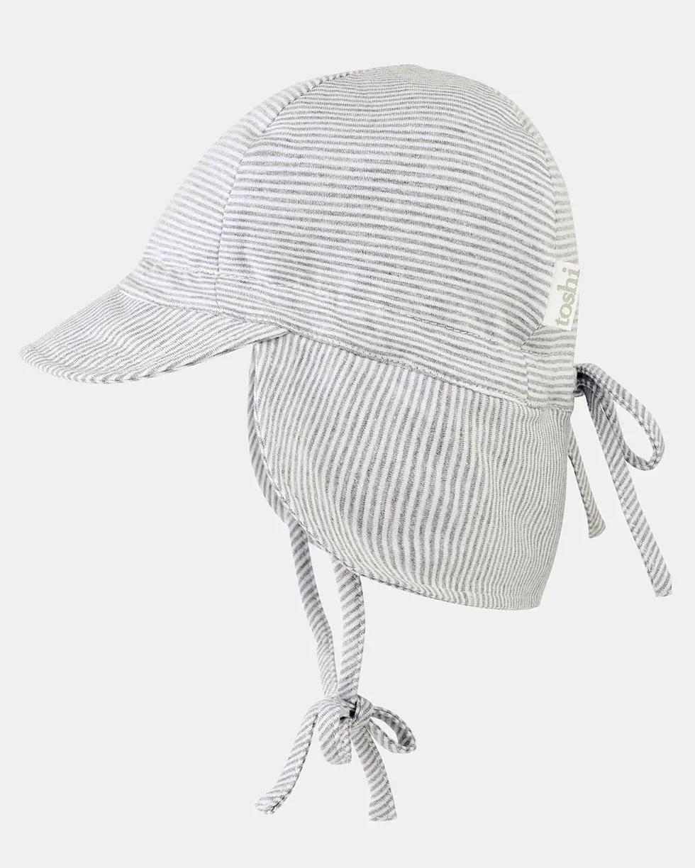 Toshi Flap Cap - Dove