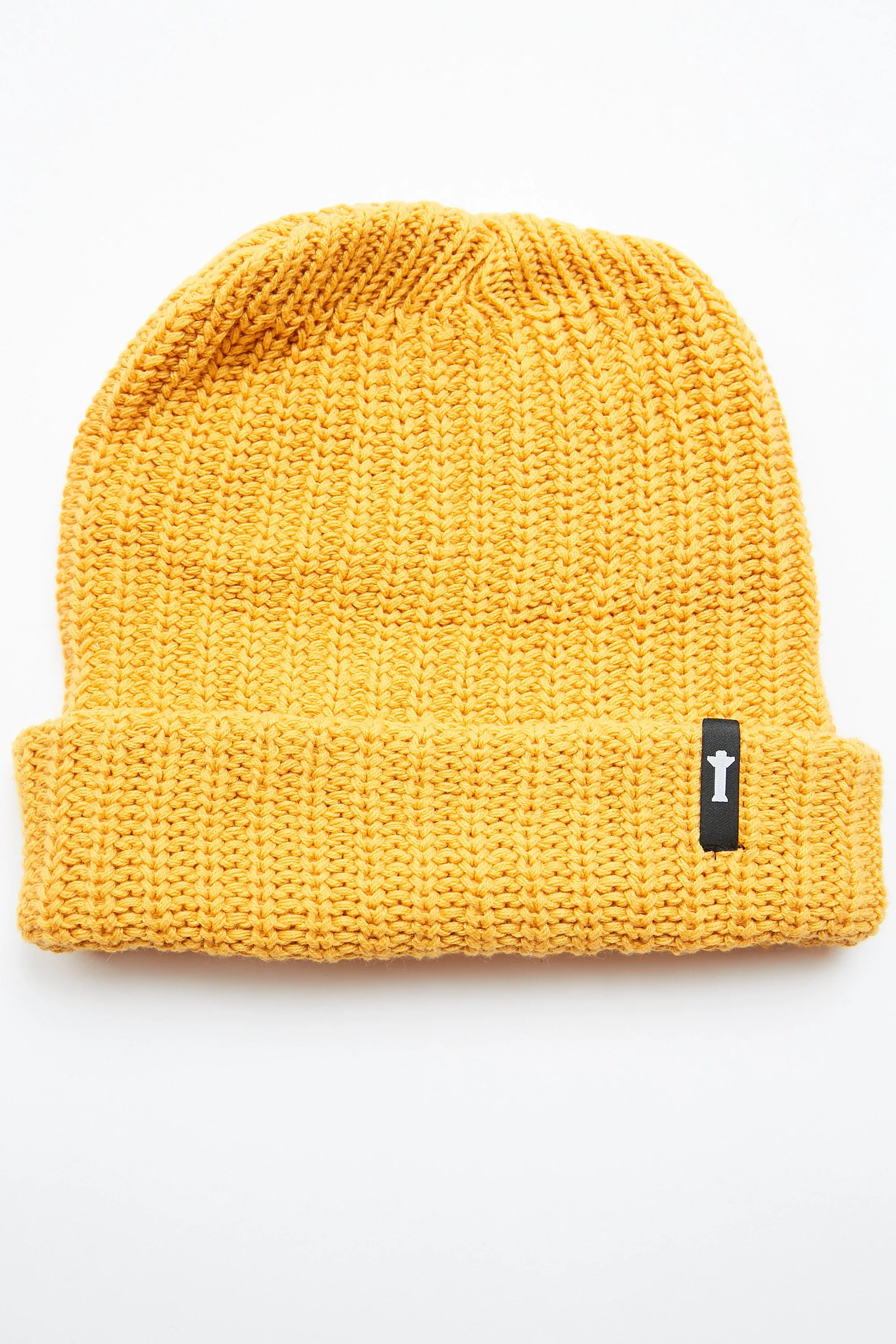 Totem Brand Co. Solid Watch Cap Beanie - Gold