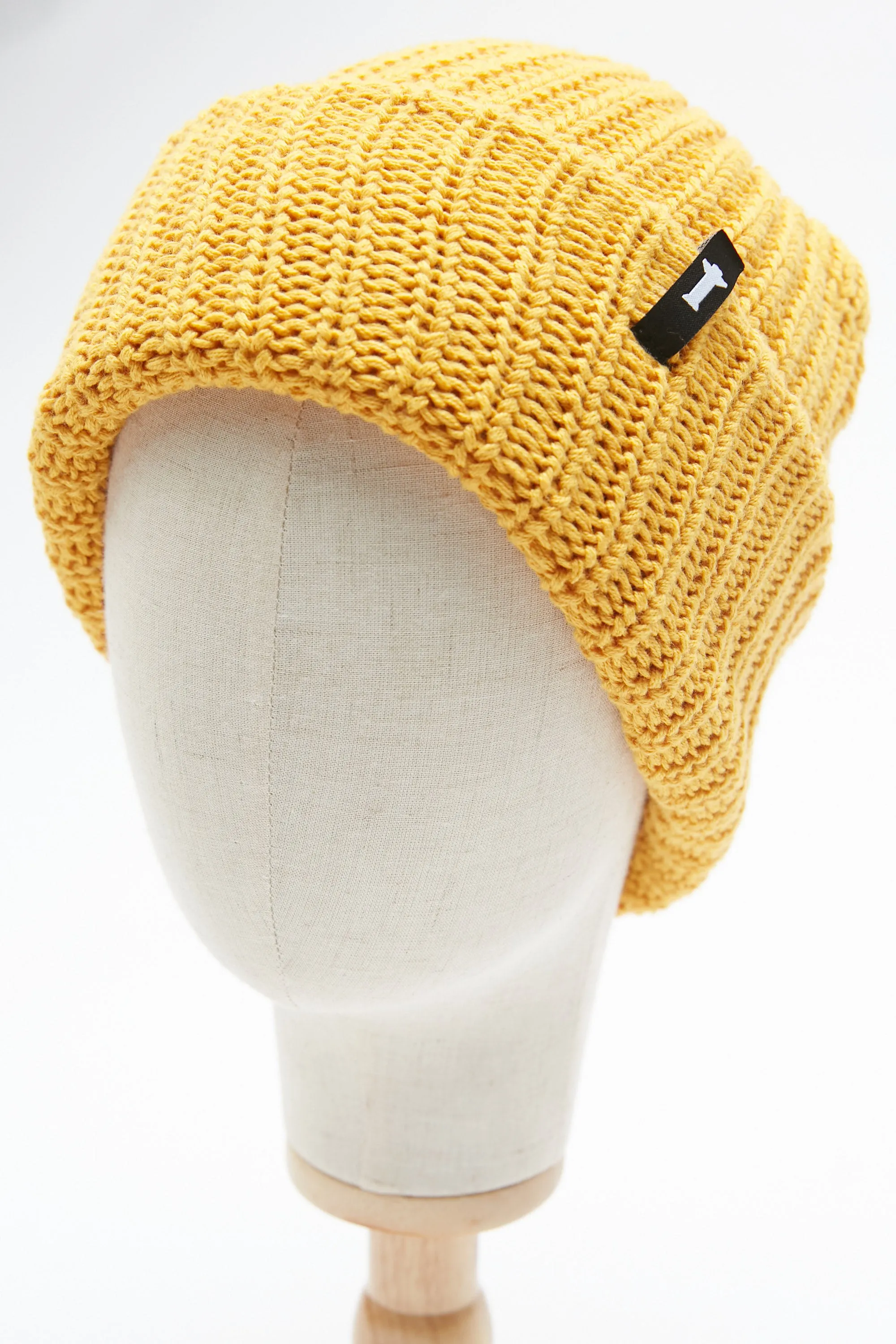 Totem Brand Co. Solid Watch Cap Beanie - Gold