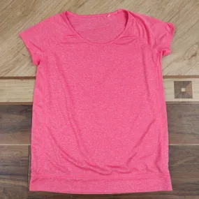 Unbranded Women's Small Coral Polyester T-Shirt