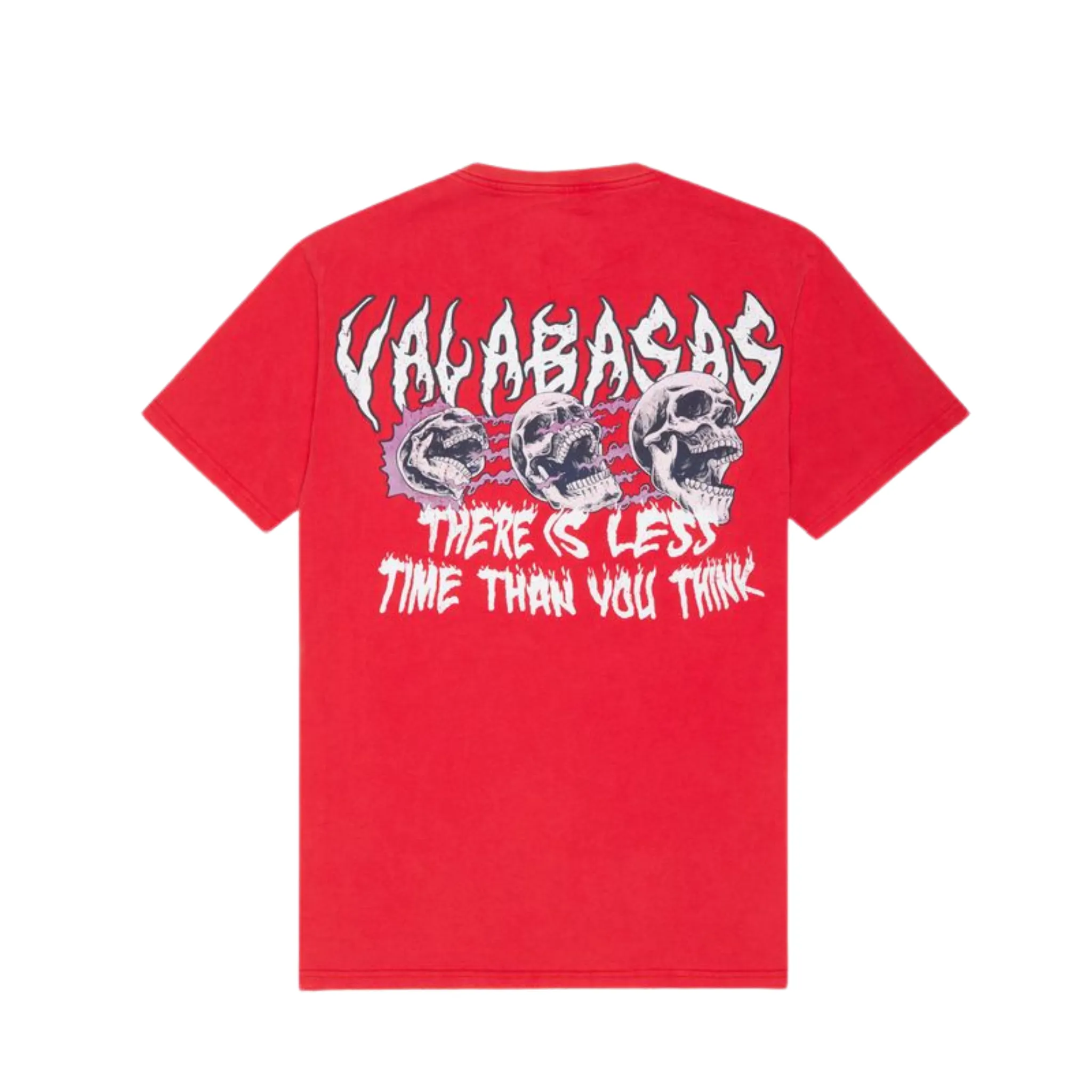 Valabasas "Less Time" Tee (Vintage Red)