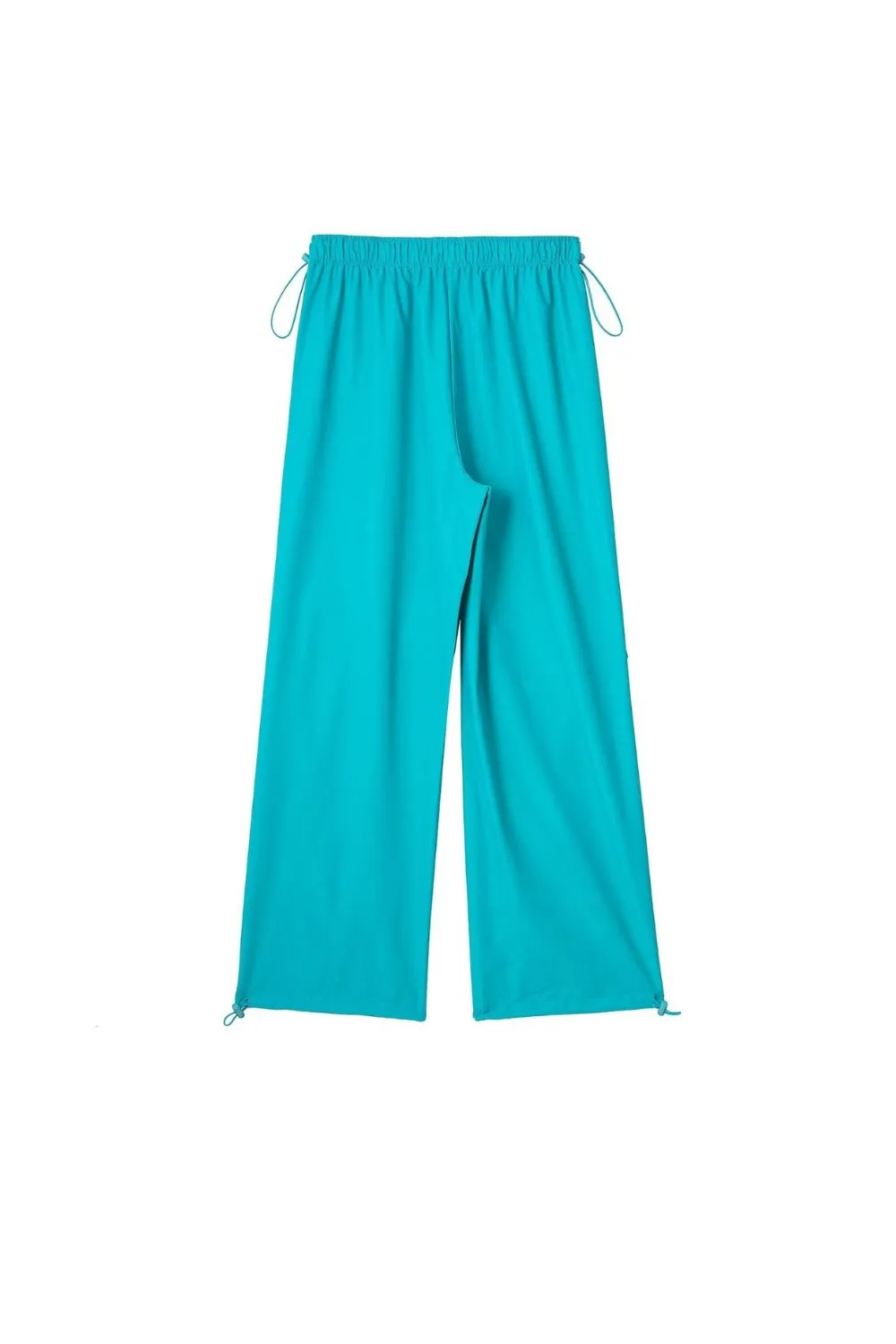 'Vanessa' Nylon Elastic Waist Drawstring Pants