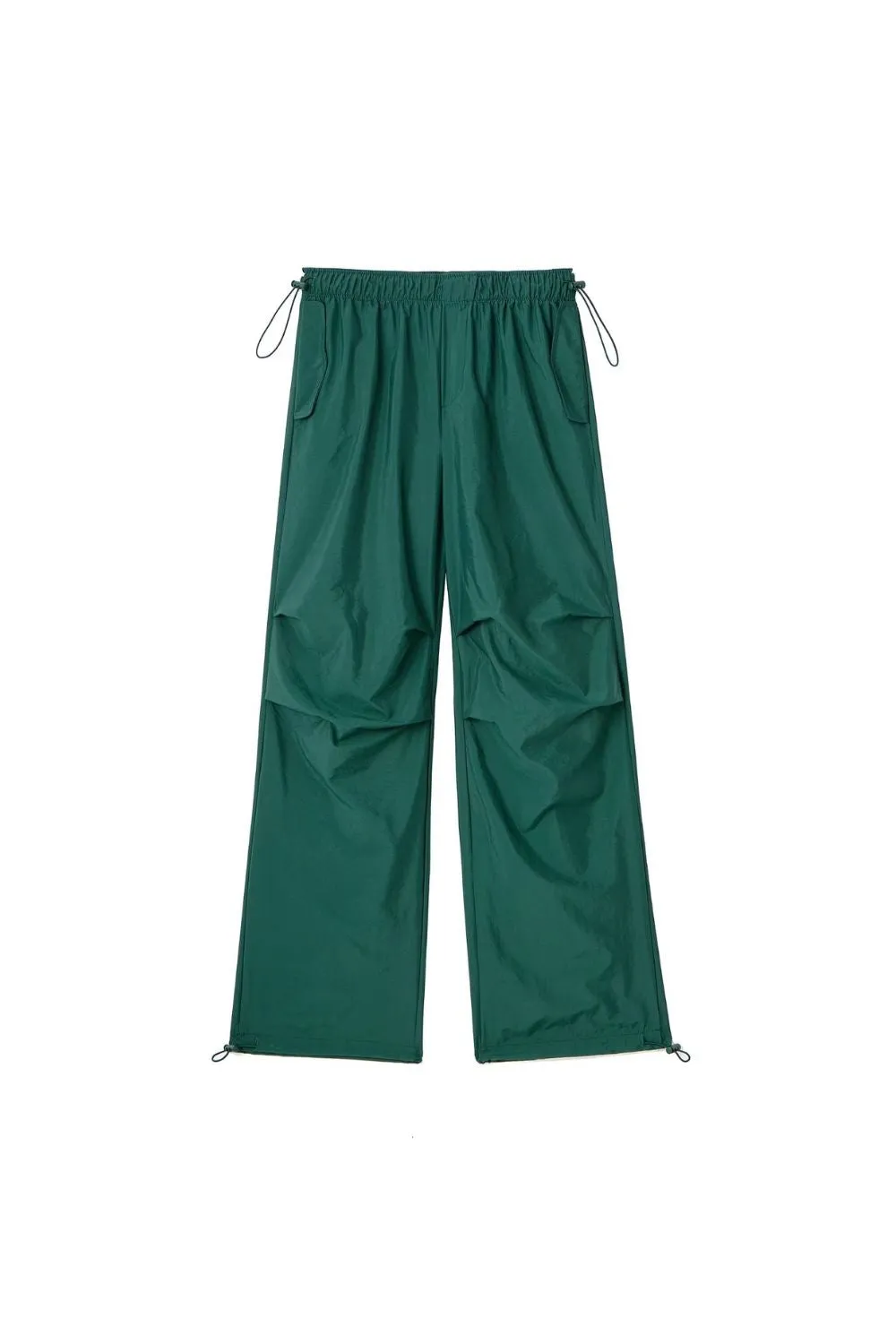 'Vanessa' Nylon Elastic Waist Drawstring Pants