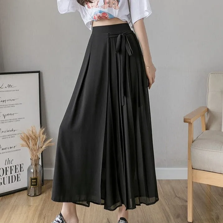 Venise Pleated Skirt Pants