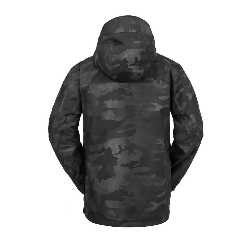 Volcom 23/24 Brighton Pullover Jacket - Black Camo